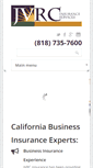 Mobile Screenshot of jvrcinsurance.com